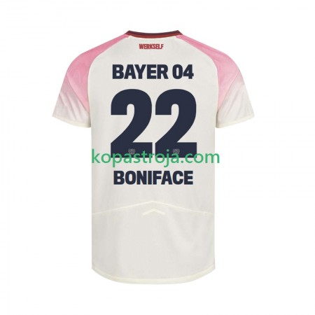 Billiga Fotbollströjor Bayer 04 Leverkusen Victor Boniface 22 Borta tröja 2025/26 Kortärmad